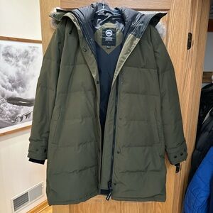 Canada Goose Olive Puffer Jacket